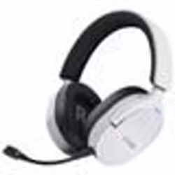 Trust GXT 491W FAYZO, Avec fil &sans fil, Jouer, 20 - 20000 Hz, 290 g, Casque, Noir, Blanc