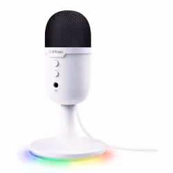 Trust GXT 234P Yunix, Microphone de table, 32 dB, 100 - 16000 Hz, 16 bit, 48 kHz, 62 dB