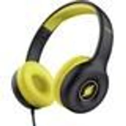 Trust Nouna Casque Avec fil Arceau Appels/Musique Noir, Jaune
