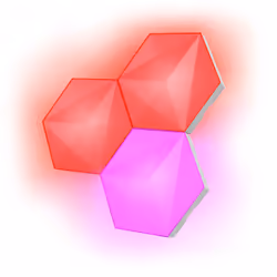 Trust GXT 903 VYBZ, Hexagonal, Mur, Blanc, RGB, Secteur, G
