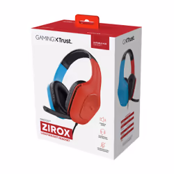 Trust GXT 416S Zirox Noir, Cyan, Rouge - Vue supplémentaire 8
