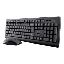 Trust Primo clavier Souris incluse Bureau RF sans fil QWERTY Espagnole Noir