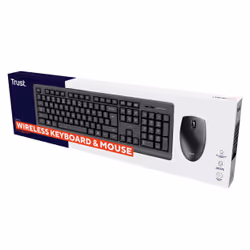 Trust Primo clavier Souris incluse Bureau RF sans fil QWERTY Espagnole Noir - Vue supplémentaire 7