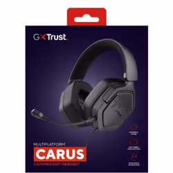 Trust GXT492 Carus Casque Avec fil Arceau Jouer Noir - Vue supplémentaire 8