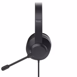 Trust Ayda Max Casque Avec fil Arceau USB Type-C / USB Type-A Noir - Vue supplémentaire 6