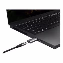 Trust Calyx USB Type-C USB Type-A Gris
