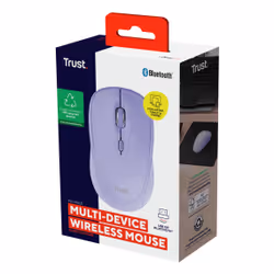 Trust Yvi+ souris Universel Ambidextre RF sans fil + Bluetooth Optique 1600 DPI - Vue supplémentaire 5
