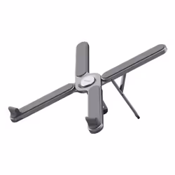 Trust Macy Support pliable en aluminium pour ordinateur portable, Support pour ordinateur portable et tablette, Aluminium, Gr ...
