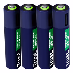 Trust 25671 pile domestique Batterie rechargeable AAA