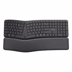 Trust Keyra Clavier sans fil multi-appareils ergonomique - Vue supplémentaire 4