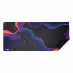 Trust GXT 759 XXL Tapis de souris de jeu Noir, Bleu, Rose, Violet - Vue supplémentaire 2