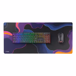 Trust GXT 759 XXL Tapis de souris de jeu Noir, Bleu, Rose, Violet - Vue supplémentaire 4