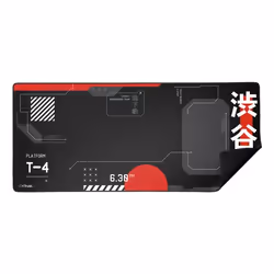 Trust GXT 759 XXL Tapis de souris de jeu Noir, Gris, Rouge, Blanc - Vue supplémentaire 3
