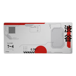 Trust GXT 759 XXL Tapis de souris de jeu Noir, Gris, Rouge, Blanc