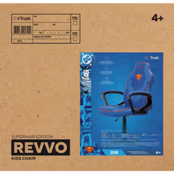 Trust GXT 703SM Revvo Siège de jeu universel Bleu, Rouge - Vue supplémentaire 6
