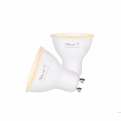 Trust 71296, Ampoule intelligente, Blanc, Wi-Fi, LED, GU10, Multicolore