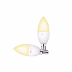 Trust 71297, Ampoule intelligente, Wi-Fi, Blanc, LED, E14, Bougie