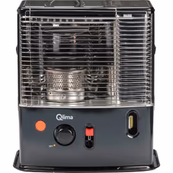 Qlima - Poêle à pétrole r 7224S C-2 noir 2400W