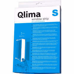 Qlima WINDOW FITTING KIT S, Blanc, 900 mm, 1300 mm