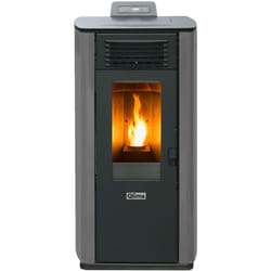 Qlima - Poêle à pellets Fiorina 90 s-line Gris 10kW
