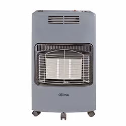 Qlima GH959RF, Pose libre, Gris, Argent, 15 kg, Boutons, CE, 195 m³