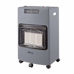 Qlima GH959RF poêle Pose libre Gris, Argent