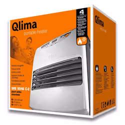 Qlima SRE9046C-2 Intérieure Gris, Argent 4700W