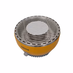 Qlima NJOY1007 barbecue et grill Dessus de table Charbon de bois (combustible) Jaune - Vue supplémentaire 7