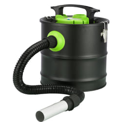 Qlima ASZ2010 Aspirateur à cendres 12 L Noir, Vert, Argent