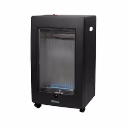 Le poêle à gaz Qlima GH 438 B offre une puissance de chauffage maximale de 3,8 kW. Il chauffe une pièce de 118 m³ (47 m²) ave ...