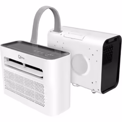 Qlima MS-AC 5001, Système de partage, Blanc, refroidir, 45 m³, 18 m², 16 - 30 °C