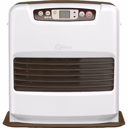 Qlima SRE 4035 TC, Chauffage électrique à convecteur, 40 h, IPX0, Intérieure, Marron, Blanc, 130 W