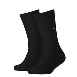 Tommy Hilfiger Classic Sock Mâle Chaussettes remontant jusqu'aux genoux Noir 2 paire(s)