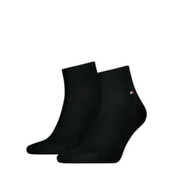 Tommy Hilfiger Quarter Mâle Chaussettes Crew Noir 2 paire(s)