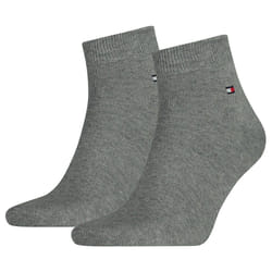 Tommy Hilfiger Quater Mâle Chaussettes Crew Gris 2 paire(s)