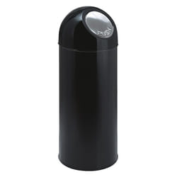 Certeo - frankel kaiserkraft, Poubelle à poussoir, acier, capacité 55 l