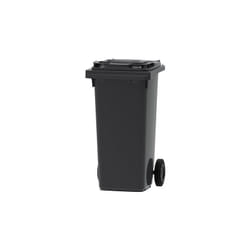 Conteneur à déchets 120 litres tri sélectif 2 roues - gris - Maxiburo
