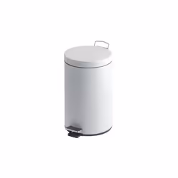 Pratique et esthétique, cette poubelle aspect mat trouvera facilement sa place dans vos locaux. Poubelle 12 L ronde à pédale. ...