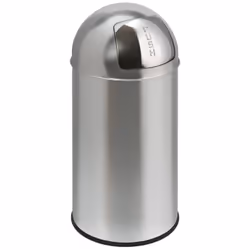 Vepa Bins VB 405550, 40 L, Rond, Acier inoxydable, Acier inoxydable, Acier inoxydable, 35 cm