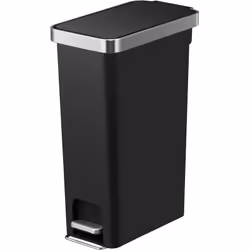 EKO - Poubelle à pédale Hana Slim, capacité 40 l, l x h x p 265