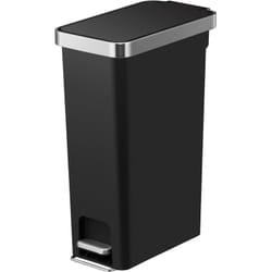 EKO - Poubelle à pédale Hana Slim, capacité 40 l, l x h x p 265