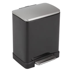 EKO - Europe E-Cube Step Bin 20L Rectangulaire Noir