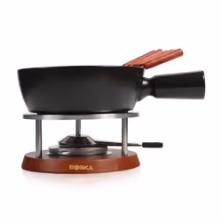 Boska 853528, 1 L, Noir, Bois, 6 personne(s), Rond, Acier inoxydable, 157 mm