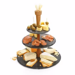 Boska Party Tower Noir, Bois Rond