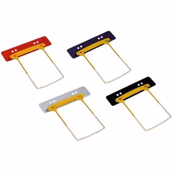 Jalema Clip-Plus, Noir, Bleu, Gris, Rouge, Plastique