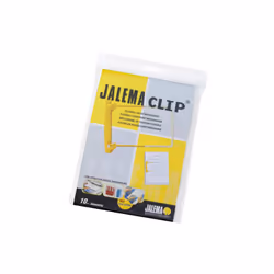 Jalema Clip: jaune: sachet de 10 pièces