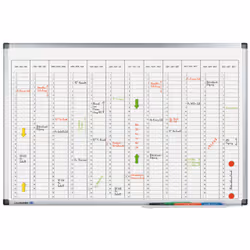 Legamaster PREMIUM planning annuel vertical 60x90cm, 900 mm, 600 mm, 11 mm, 6,75 kg, 935 mm, 30 mm