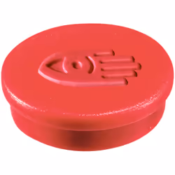 Legamaster aimant 30mm rouge 10pcs, Aimant de tableau blanc, Rouge, Plastique, Chine, 30 mm, 30 mm