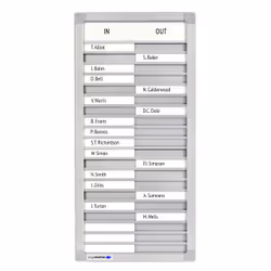 Legamaster PROFESSIONAL tableau d'absence 54x26cm, 260 mm, 540 mm, 21 mm, 1,8 kg, 300 mm, 610 mm