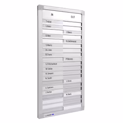 Legamaster PROFESSIONAL tableau d'absence 54x26cm